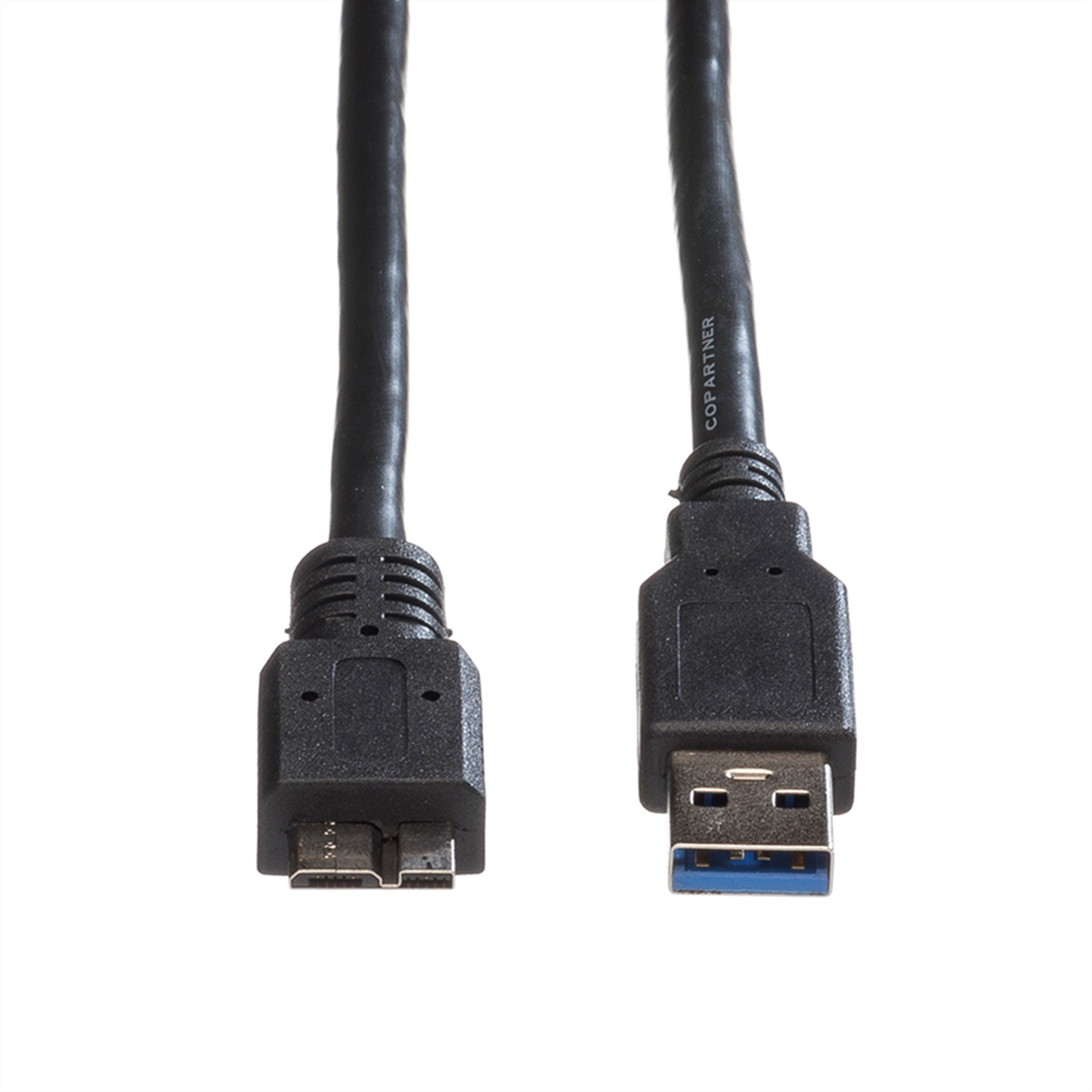 ROLINE USB Gen 3.2 - Kabel, ST 1 A 3.2 USB Kabel B Micro Micro ST