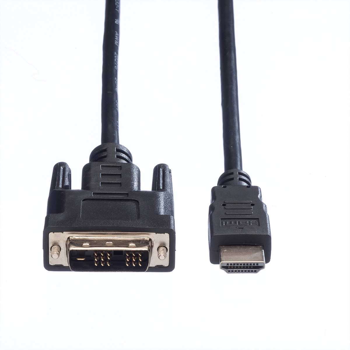 m VALUE ST (18+1) HDMI-DVI-Kabel, HDMI - ST, Kabel DVI 5