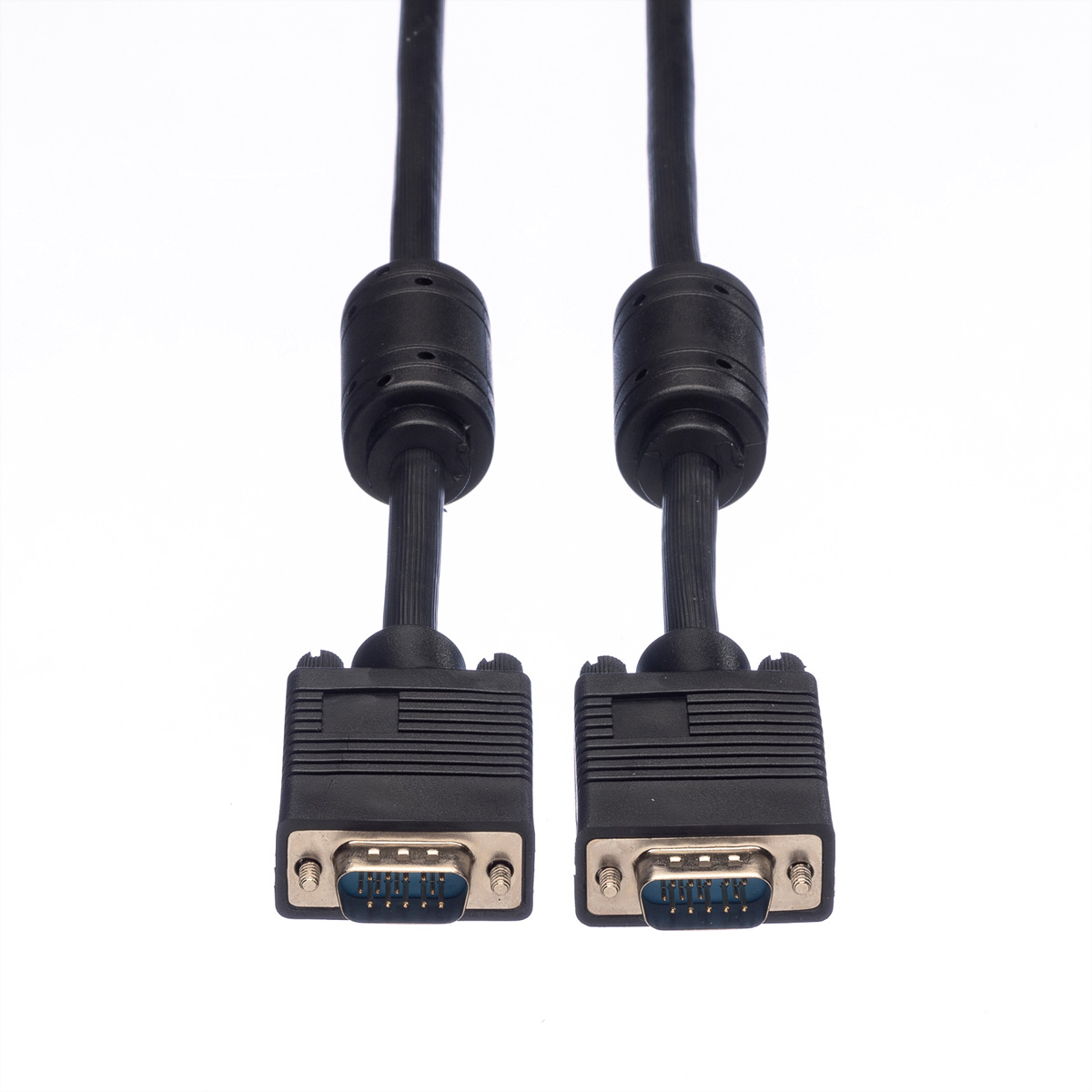ROLINE VGA-Kabel ST m ST - mit HD15 Ferritkern, VGA-Kabel, 2