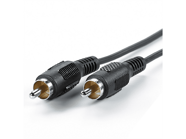 VALUE Cinch-Kabel Simplex ST/ST – 10 M, Für Analoge Video-Signalübertragung