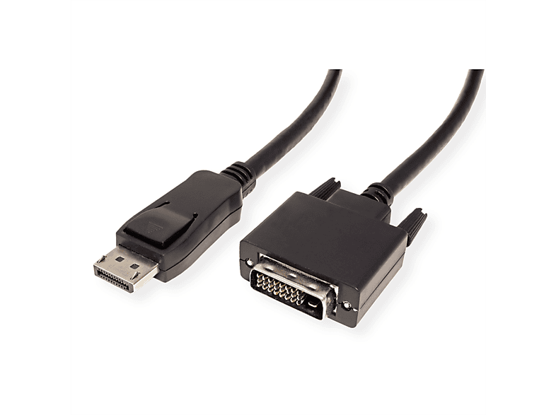VALUE DisplayPort Kabel DP ST - DVI-D ST, DP-DVI-Kabel, 2 m