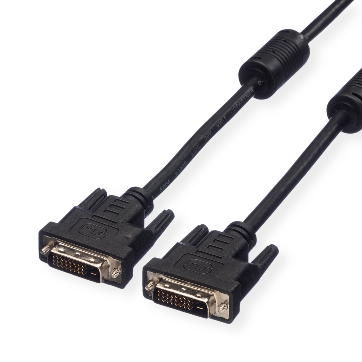 ST-ST, 2 DVI-Kabel link, Monitorkabel m (24+1) VALUE DVI, dual DVI link), (dual