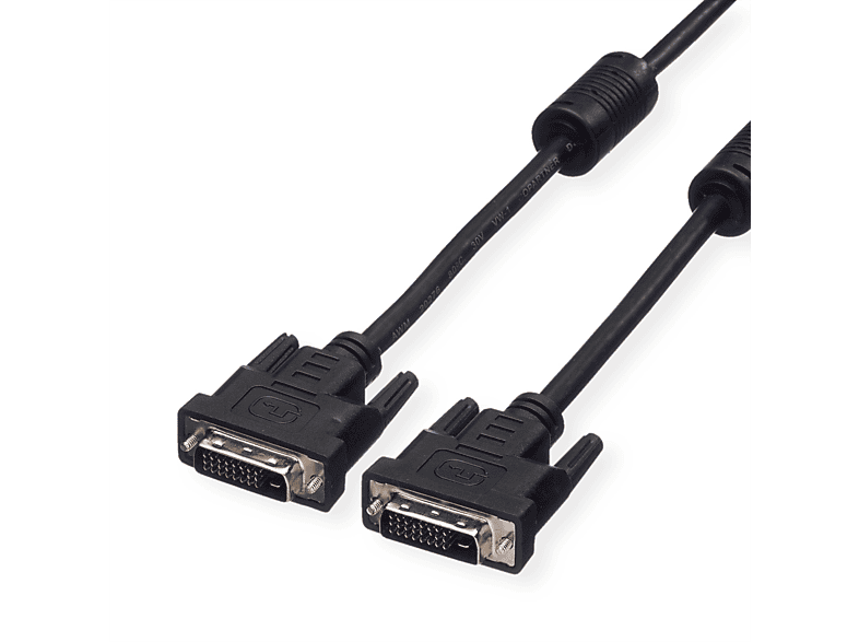 10 DVI, DVI VALUE Monitorkabel link, DVI-Kabel, ST-ST, m (24+1) dual