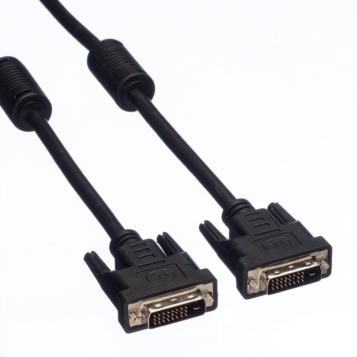 VALUE Monitorkabel DVI, DVI ST-ST, link, 2 m DVI-Kabel dual (dual link), (24+1)