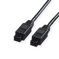 ROLINE IEEE 1394b Kabel, 9/9polig, IEEE 1394b / IEEE 1394 - FireWire Kabel, 1,8 m
