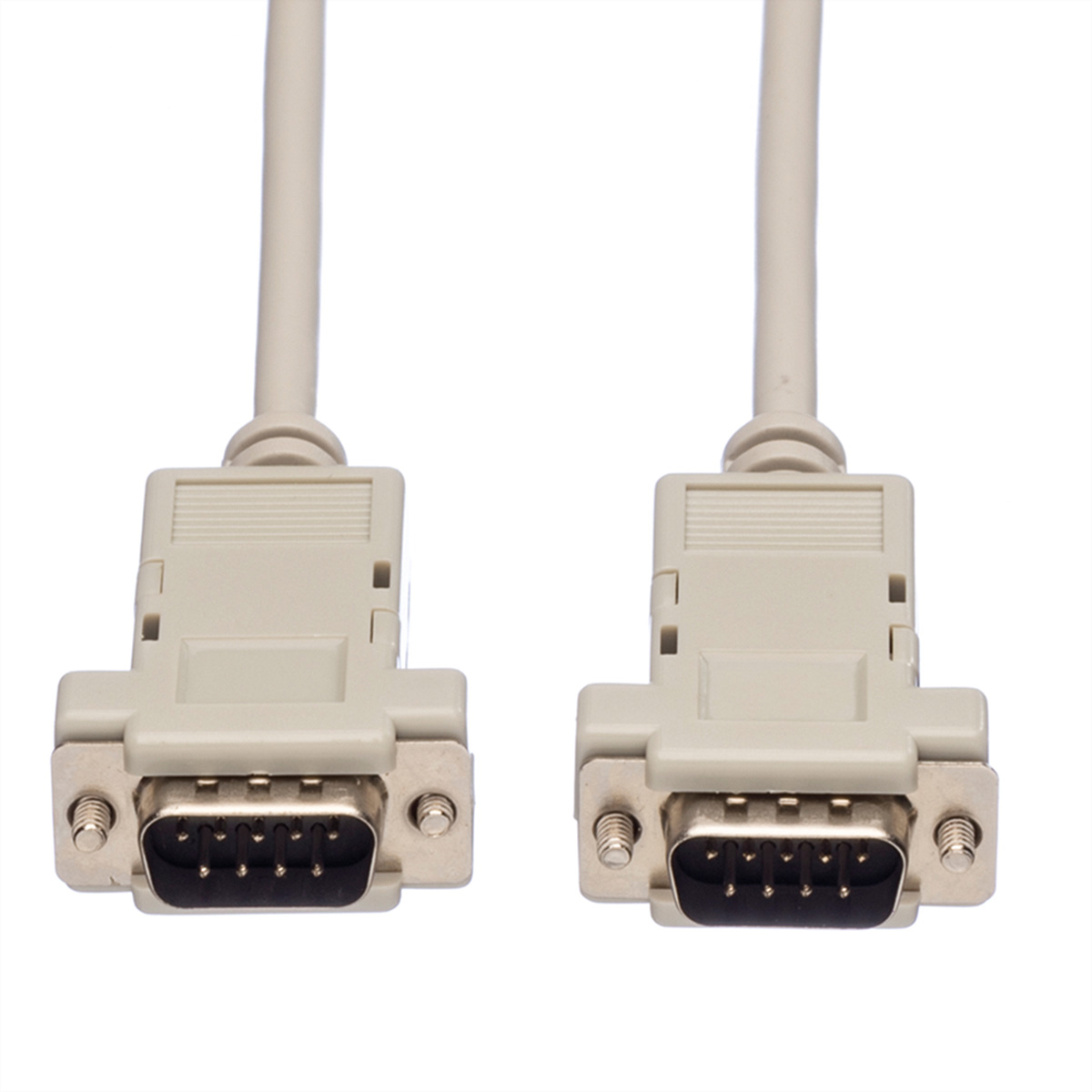 Two light gray connectors with pins.