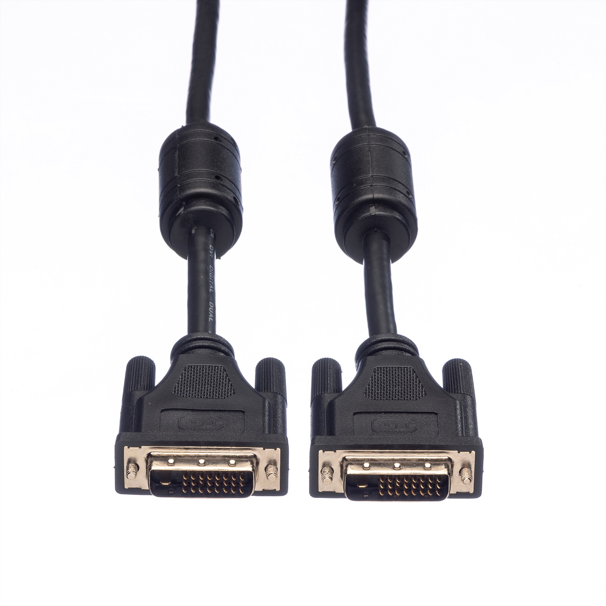 m Monitorkabel ST-ST, DVI, (24+1) ROLINE dual 1 DVI-Kabel, link,