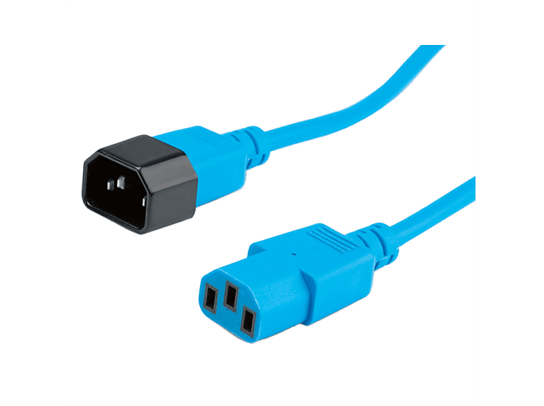 m Apparate-Verbindungskabel, C13, 1,8 IEC Stromkabel, C14 320 ROLINE -