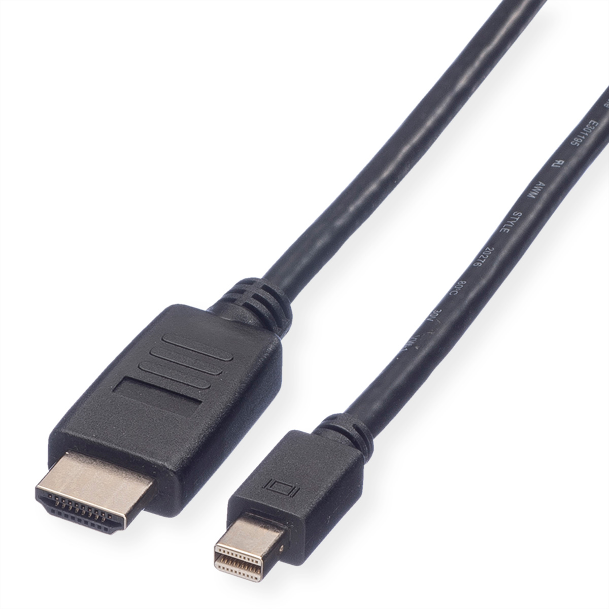VALUE Mini DisplayPort DisplayPort Kabel, Kabel, ST/ST, Mini 2 DP-HDTV, m