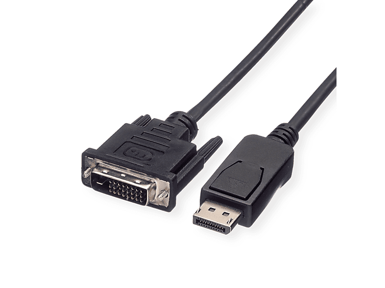 VALUE DisplayPort Kabel DP ST - DVI (24+1) ST, LSOH, DP-DVI-Kabel, 5 m