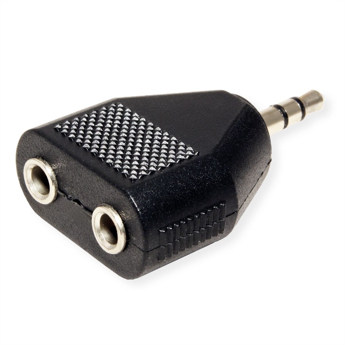 VALUE 3,5mm Adapter (1x Audioverteiler, ST, 2x mm 20 BU)
