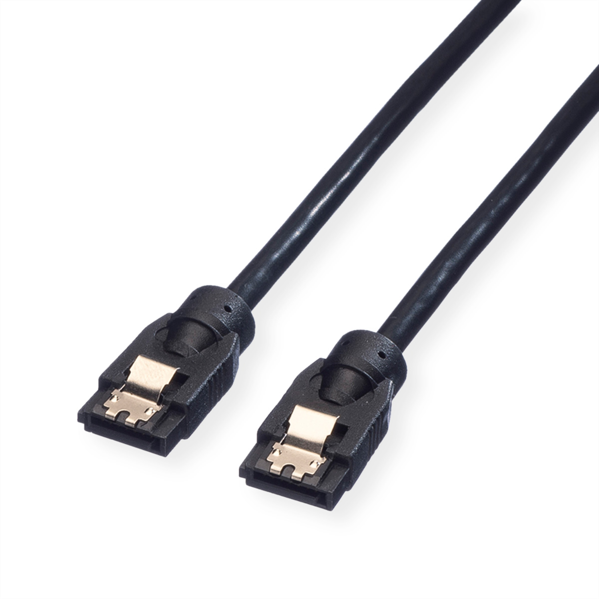 SATA HDD-Kabel m SATA-Kabel, 0,5 Schnappverschluss, 6.0 mit ROLINE Internes Gbit/s