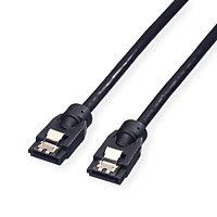 ROLINE Internes SATA 6.0 Gbit/s HDD-Kabel mit Schnappverschluss, SATA-Kabel, 0,5 m