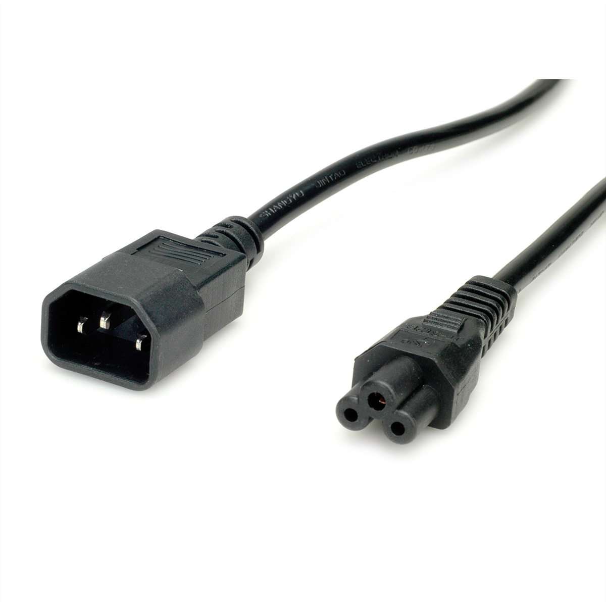 1,8 m Netzkabel - Buchse, Stecker IEC320/C14 Anschlusskabel, C5 VALUE