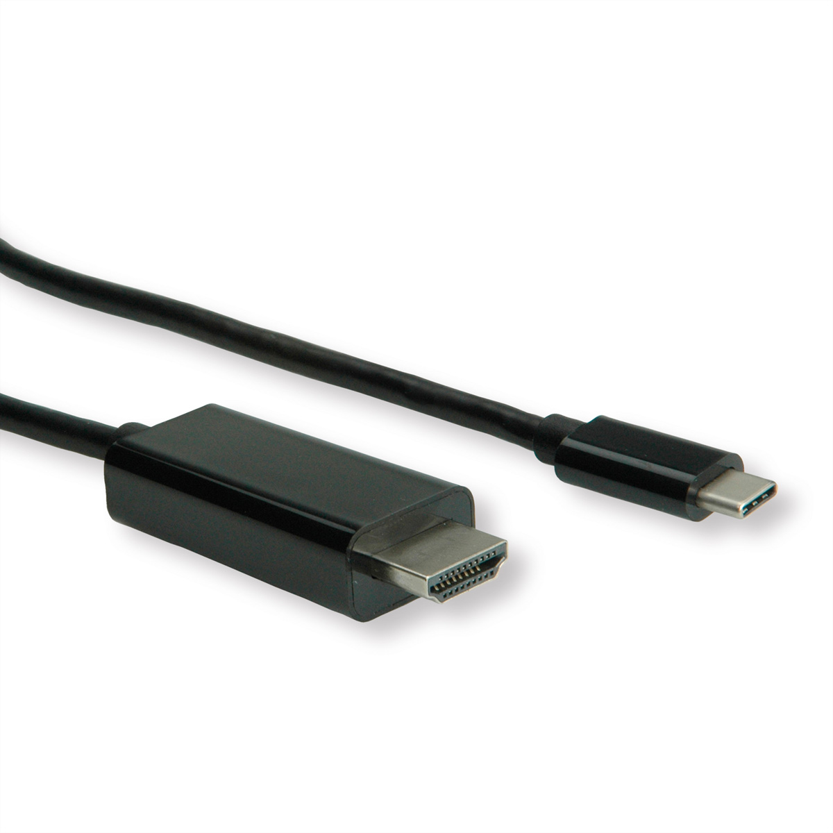 C - USB Adapterkabel, HDMI Typ ST/ST USB-HDMI ROLINE Adapter