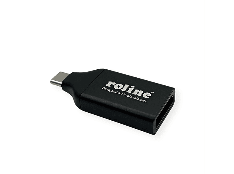 ROLINE Display Adapter USB Typ C - DisplayPort v1.2 USB-DisplayPort Adapter