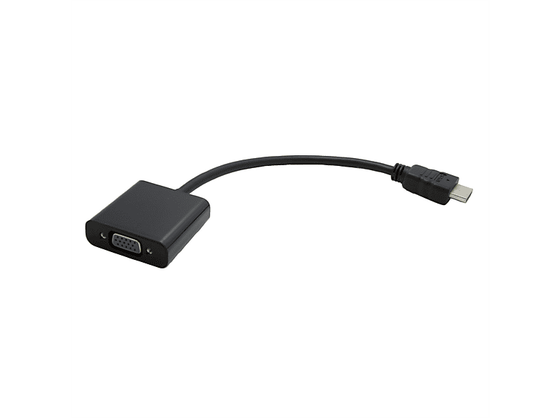VALUE HDMI-VGA Adapterkabel, BU HDMI-VGA VGA HDMI Adapter ST 