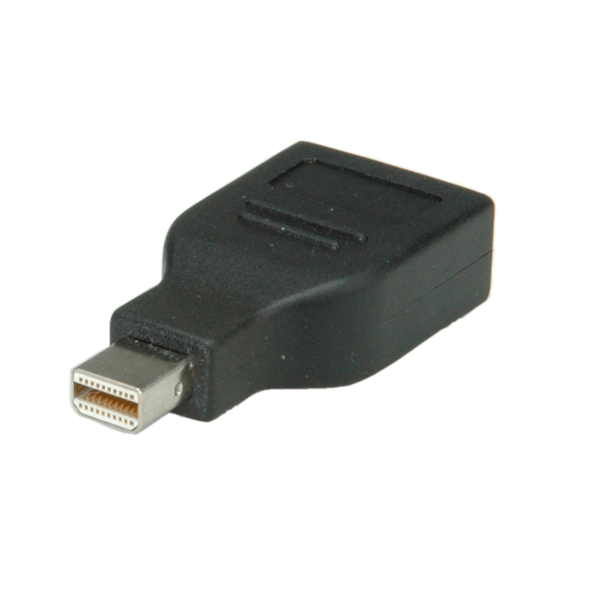 ROLINE DisplayPort Adapter, Mini Mini DP DisplayPort-DisplayPort Adapter ST DP - BU