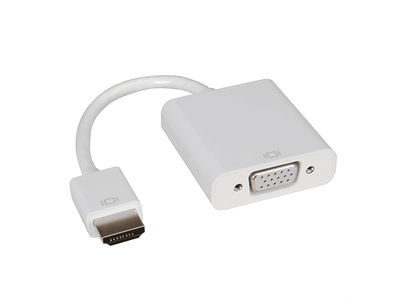 HDMI Adapterkabel, ROLINE BU HDMI-VGA ST Adapter HDMI-VGA / VGA