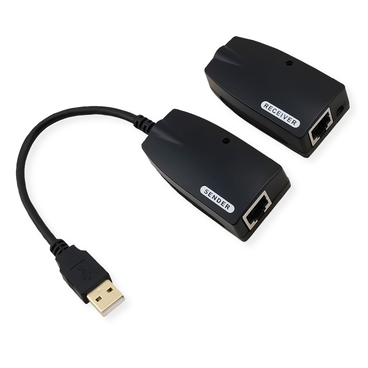 VALUE USB 2.0 max. Verlängerung über RJ45, USB-Verlängerung 50m