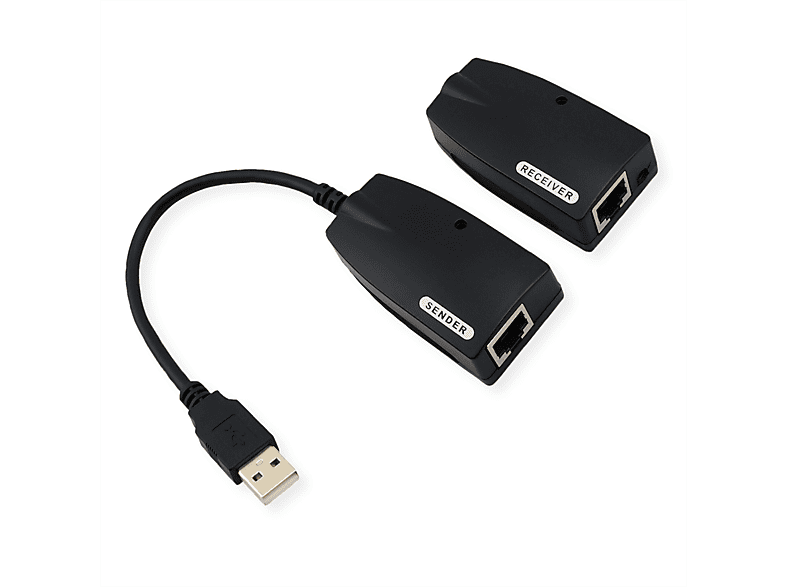 VALUE USB 2.0 Verlängerung über RJ45, max. 50m USB-Verlängerung