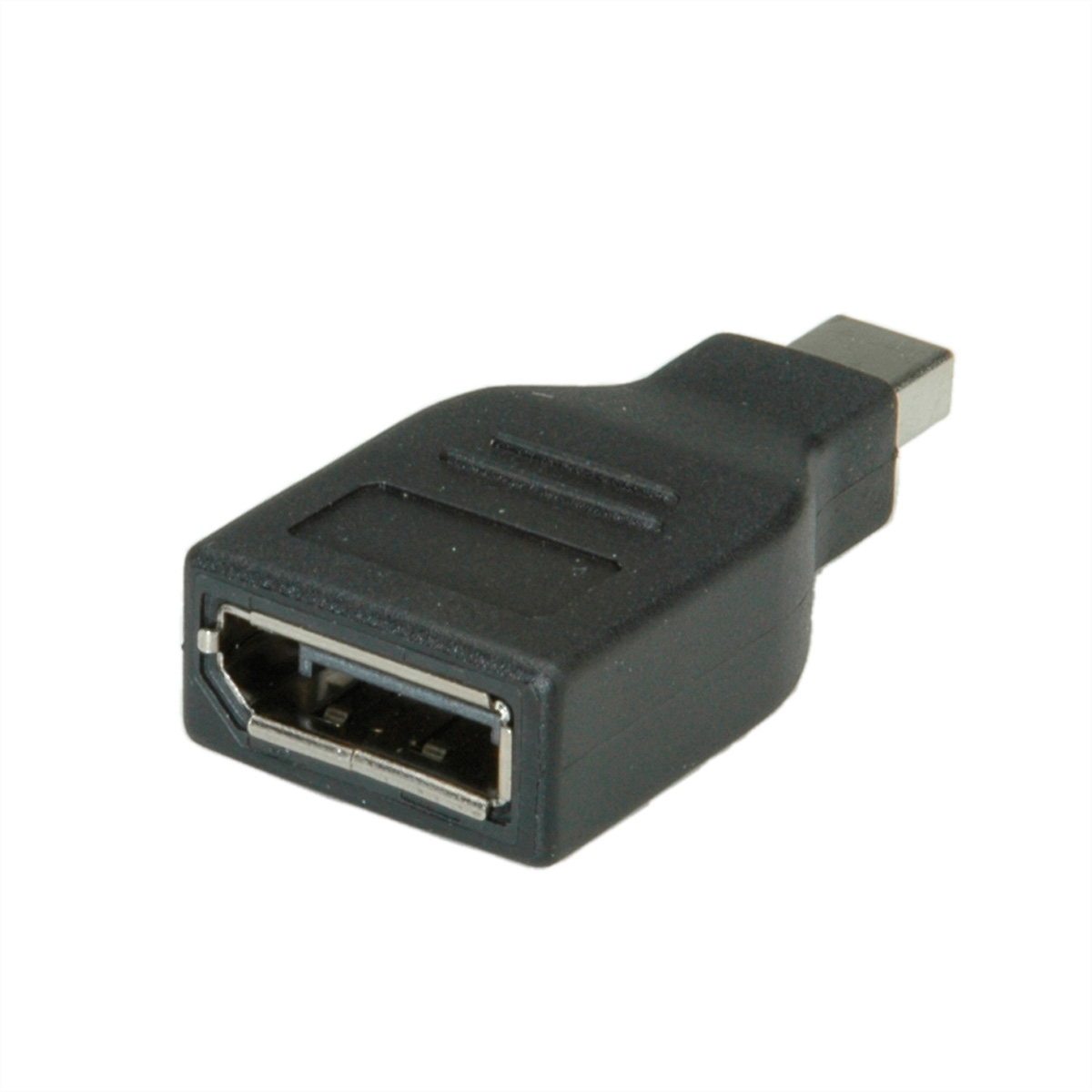 ROLINE DisplayPort Adapter, Mini Mini DP DisplayPort-DisplayPort Adapter ST DP - BU