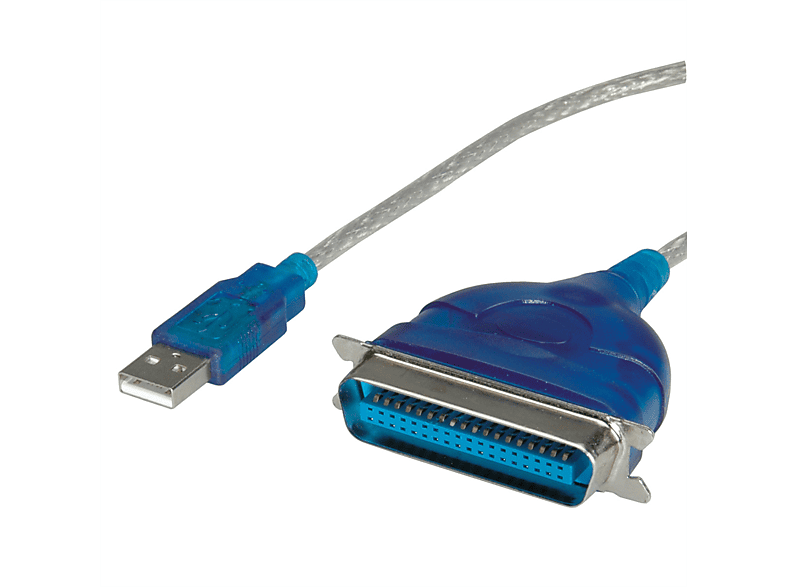 VALUE USB Konverter Kabel USB nach IEEE 1284 USB-Parallel Konverter