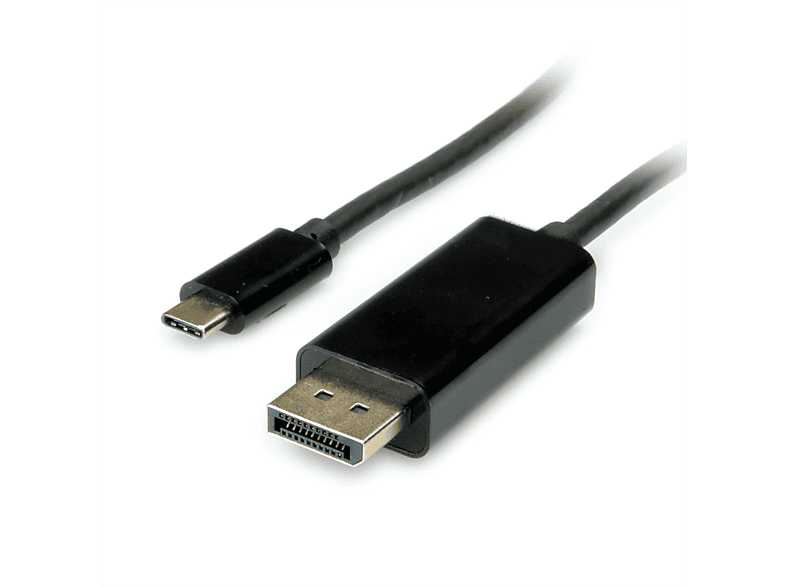 VALUE USB type C | DisplayPort adapterkabel, v1.2, M/M USB-DisplayPort ...