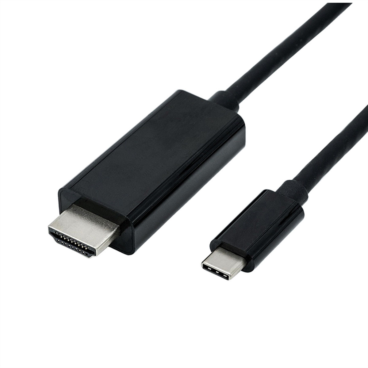 ROLINE USB Typ C - ST/ST HDMI Adapterkabel, USB-HDMI Adapter