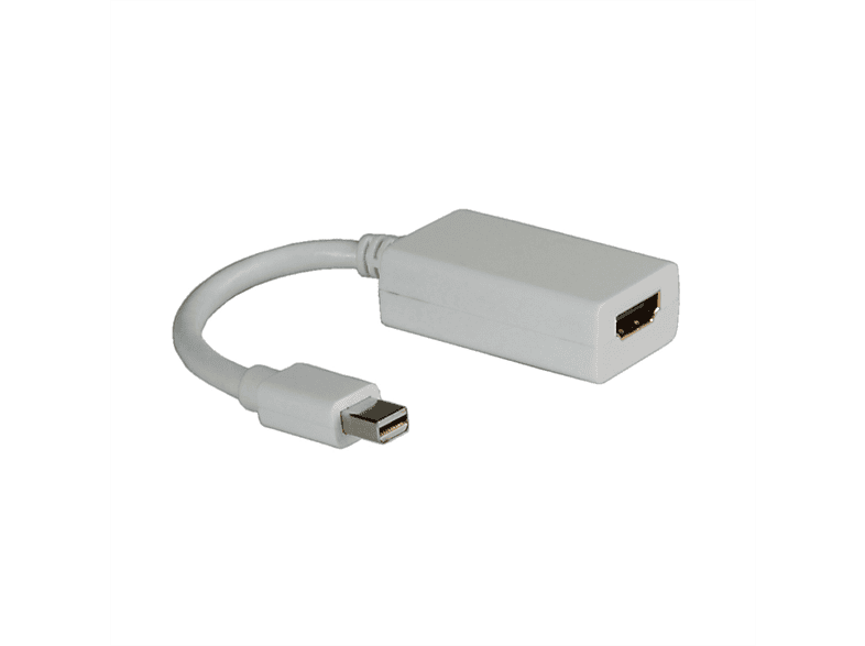 ROLINE Mini DisplayPort-HDMI DP - BU Adapter Mini ST DisplayPort-HDMI v1.2, Adapter, Mini HDMI