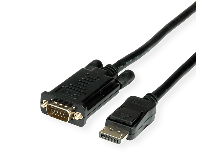 ROLINE Kabel DisplayPort-VGA, DP ST | VGA ST DisplayPort-VGA Adapter ...