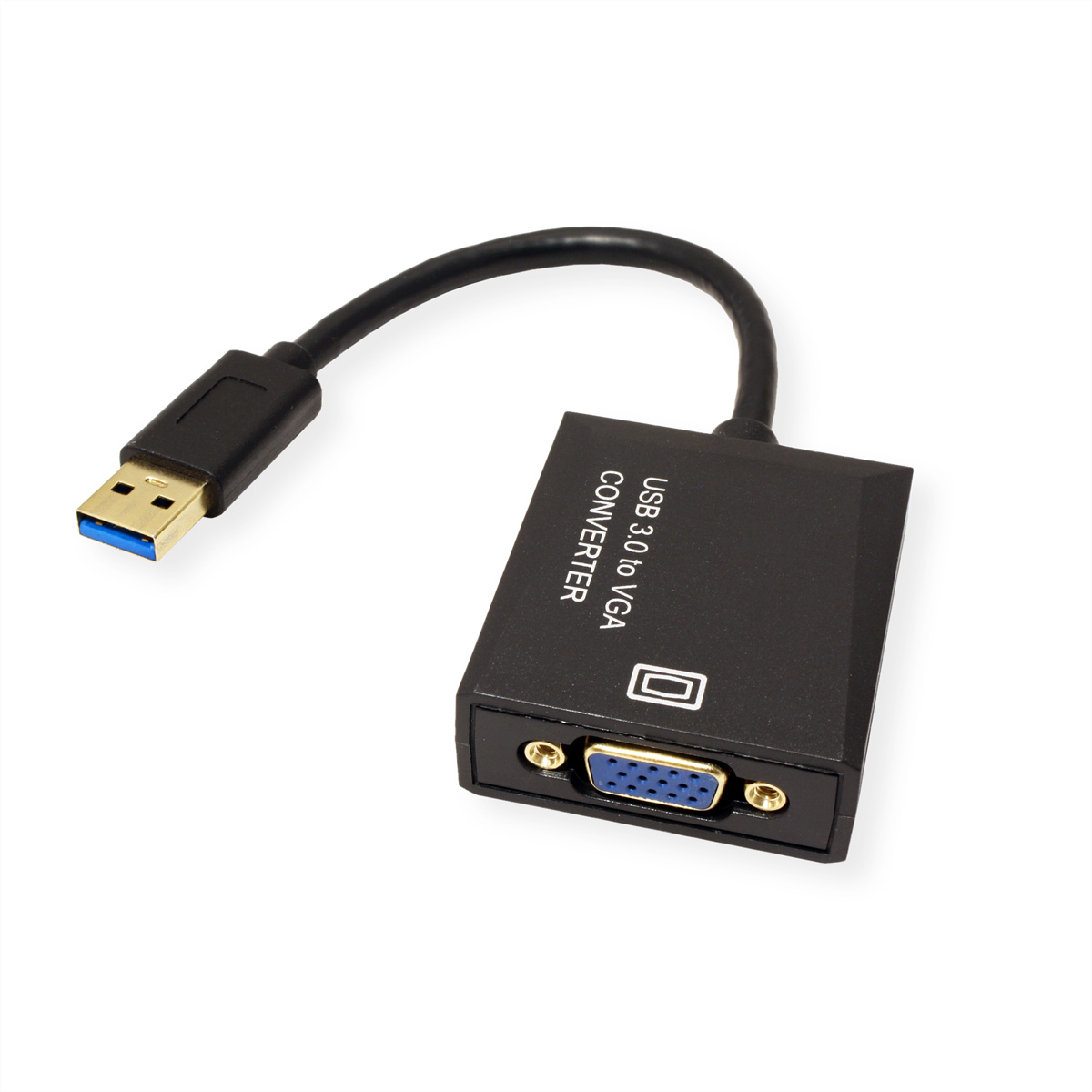 Gen Adapter nach VGA USB Display USB VALUE 3.2 USB-VGA 1 Adapter,