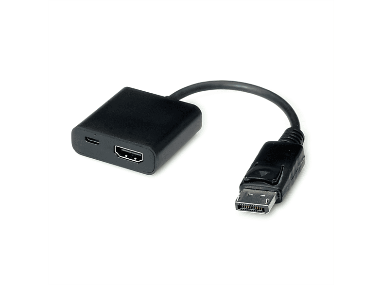 VALUE HDMI-DisplayPort Adapter, v1.2, HDMI BU - DP ST HDMI-DisplayPort Adapter