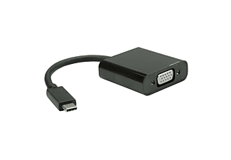 VALUE Display Adapter USB Typ C - VGA, Audio USB-VGA Adapter