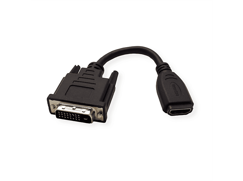 VALUE HDMI-DVI Adapterkabel, HDMI BU / DVI-D ST HDMI-DVI Adapter