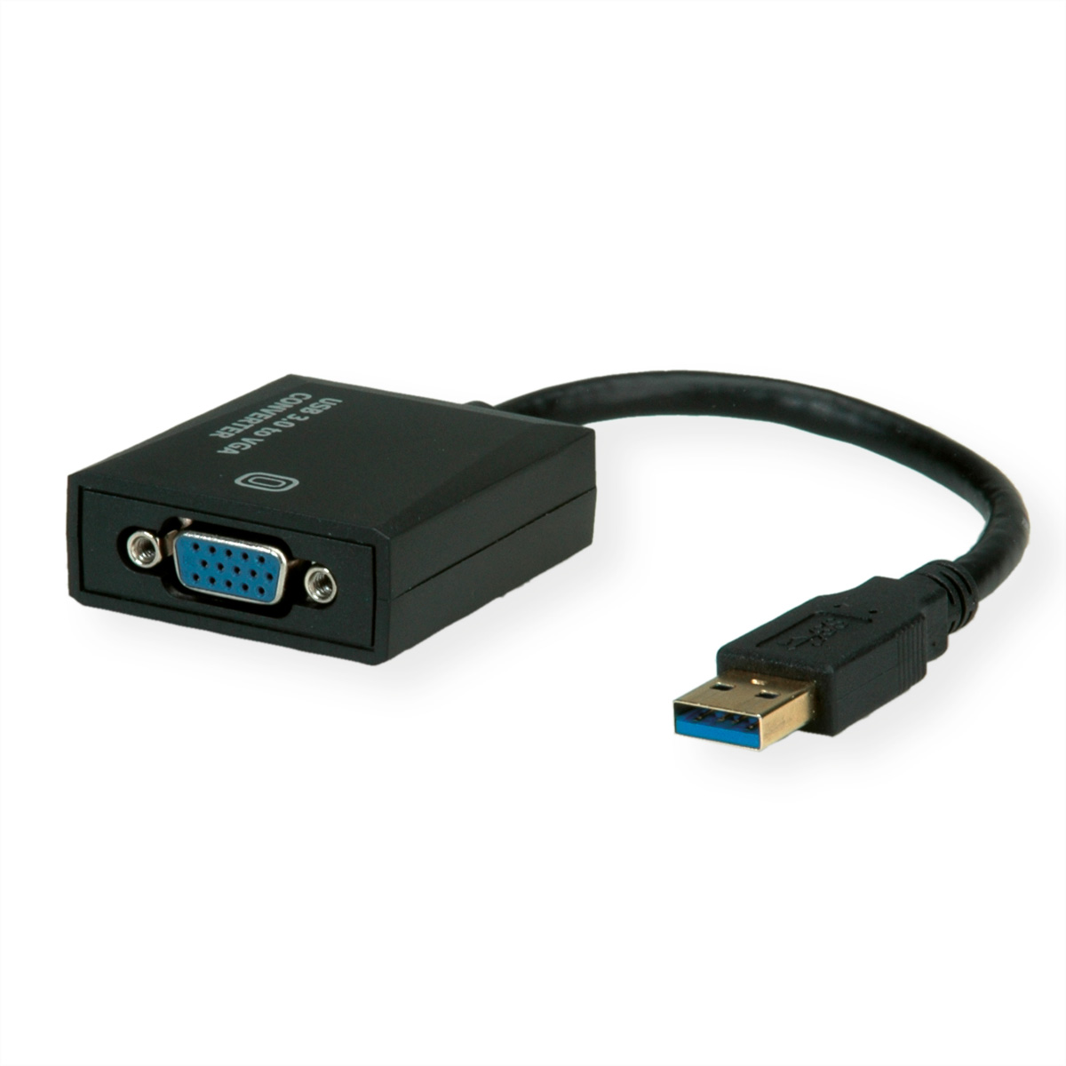 Gen Adapter nach VGA USB Display USB VALUE 3.2 USB-VGA 1 Adapter,