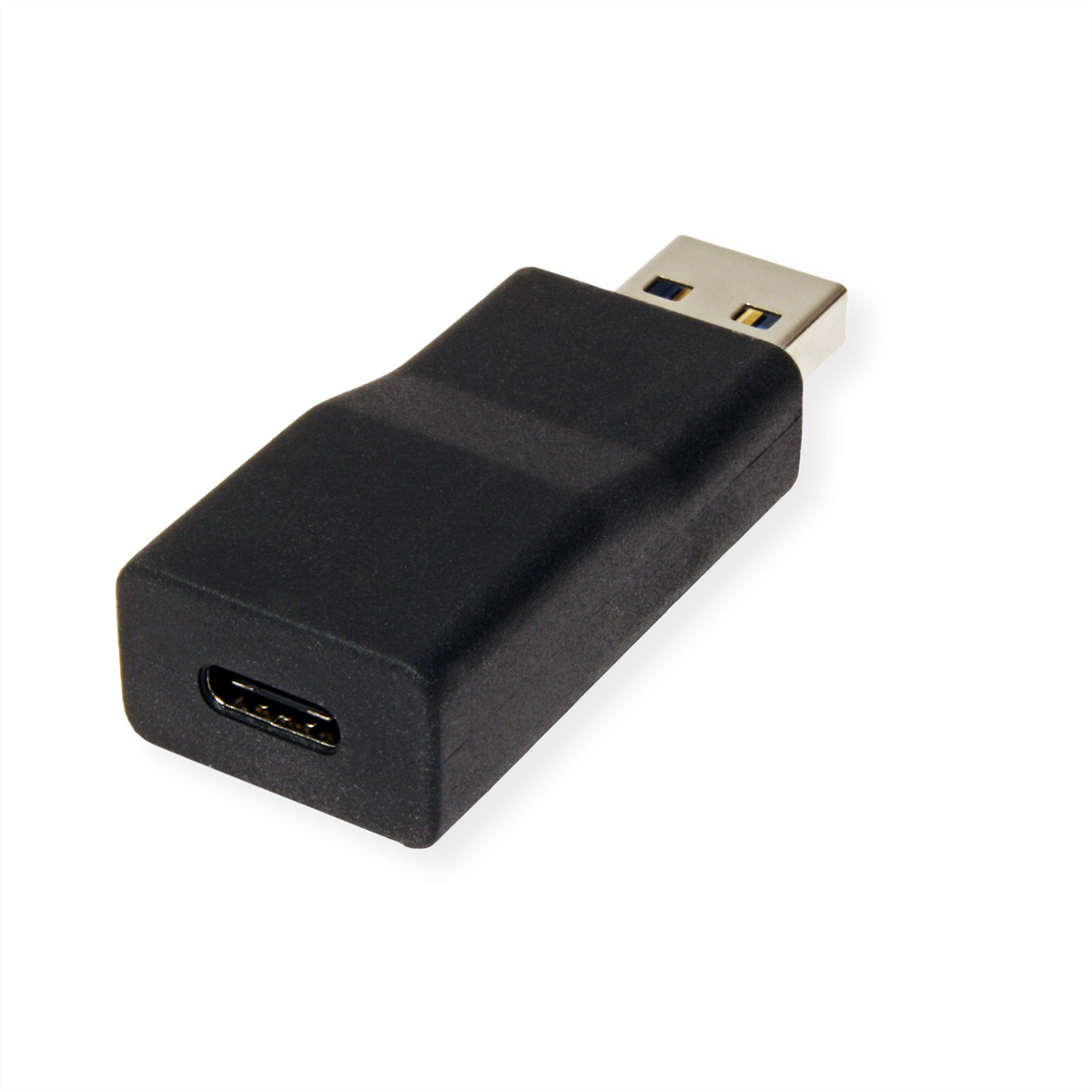ROLINE USB ST/BU Adapter, USB Typ Adapter A - 1 USB C, Gen 3.2