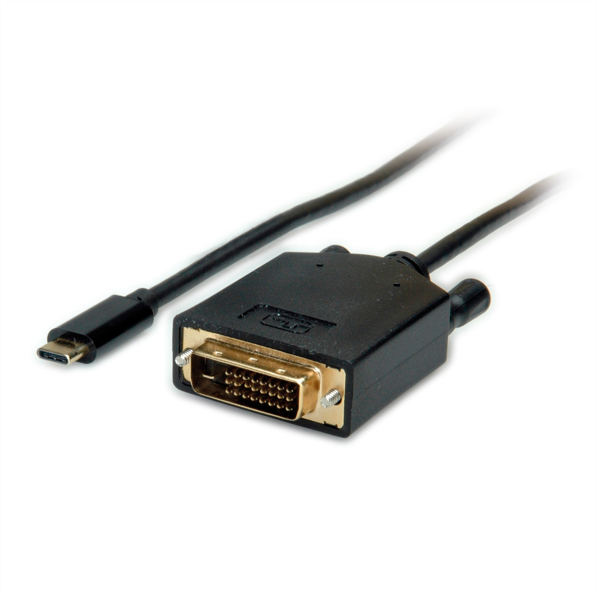 DVI - Typ C VALUE USB Adapter ST/ST USB-DVI Adapterkabel,