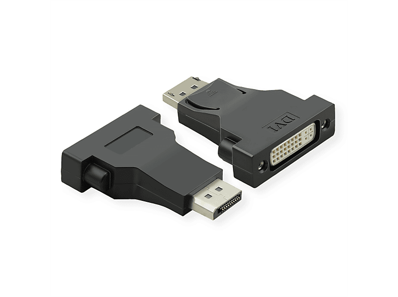 Adapter, Buchse DisplayPort-DVI Adapter DP DisplayPort-DVI VALUE Stecker-DVI