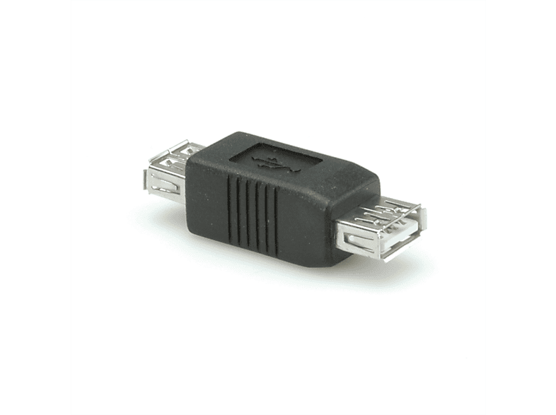 ROLINE USB 2.0 Gender Changer, Typ A BU/BU USB 2.0 Adapter / Gender Changer