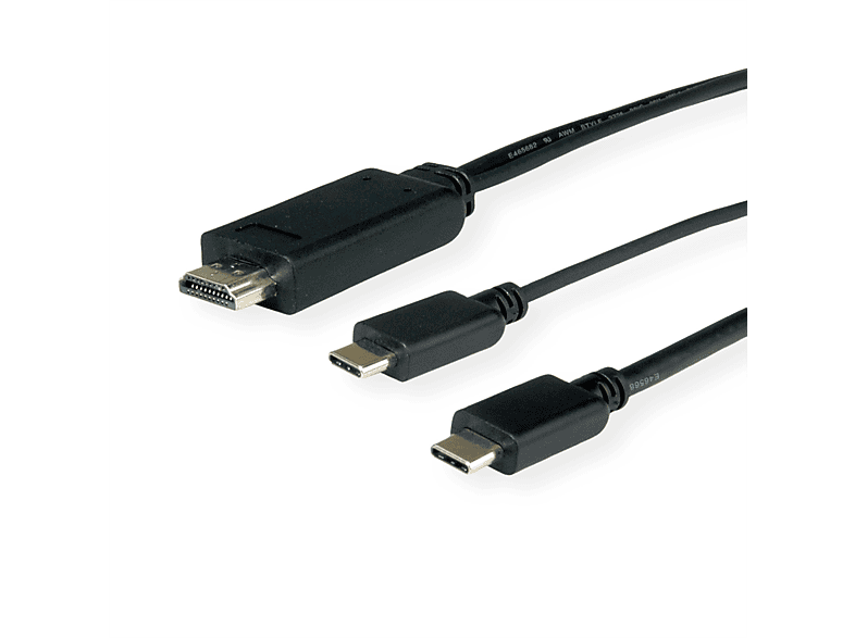 C ST/ST ROLINE C HDMI Adapter + Adapterkabel, USB USB-HDMI USB - Typ