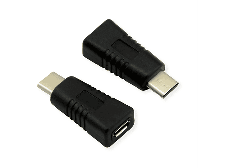 VALUE USB 2.0 Adapter, Typ C - MicroB, ST/BU, OTG Micro USB Adapter
