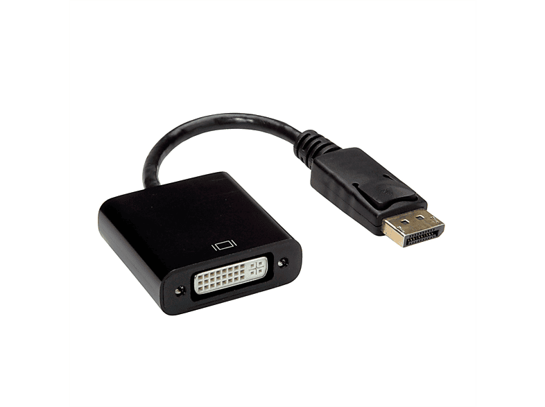 VALUE DisplayPort - DVI Adapter, DP ST - DVI BU DisplayPort-DVI Adapter