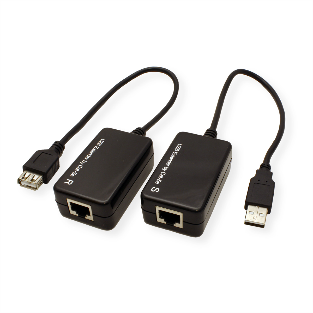 USB-Verlängerung 45m max. Verlängerung USB RJ45, über VALUE 1.1