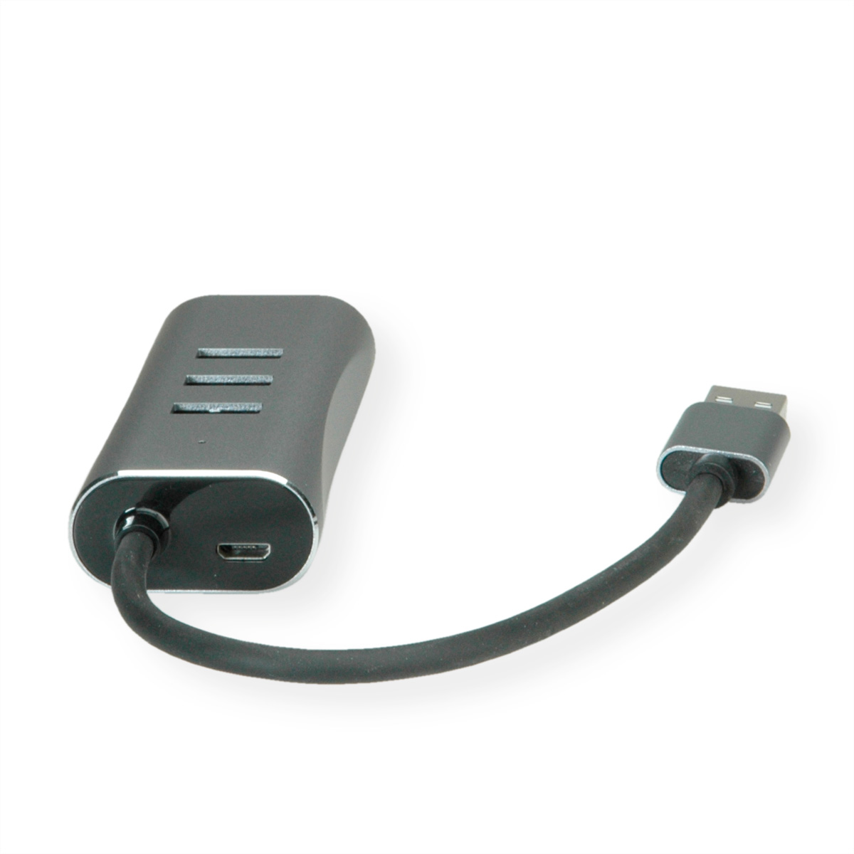 3-Port Konverter 3.2 Ethernet Gen + Gigabit USB 1 zu Konverter VALUE Hub Ethernet USB Gigabit