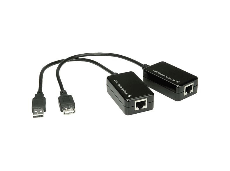 Offizielle Echtheitsgarantie! VALUE USB 1.1 Verlängerung max. 45m USB-Verlängerung über RJ45