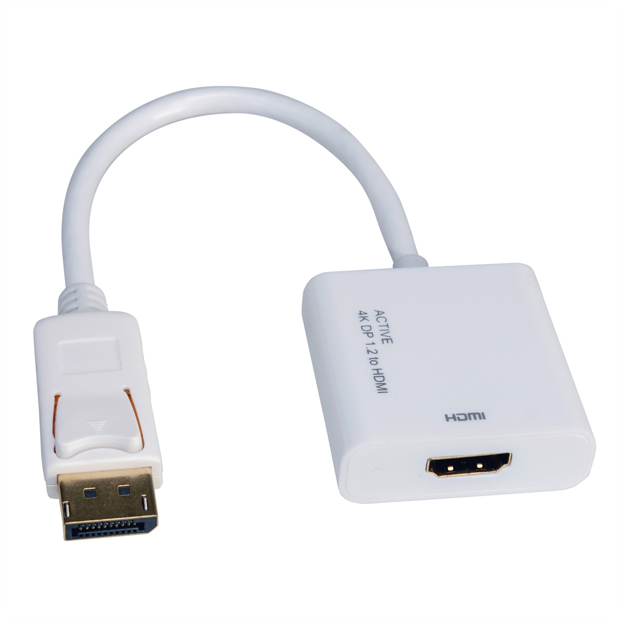 DisplayPort-HDMI DisplayPort-HDMI BU Adapter v1.2, DP ST Adapter, ROLINE HDMI - 4K