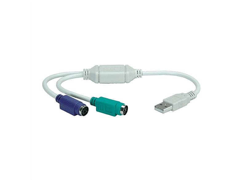 PS/2 Konverter 2x USB-PS/2 - USB VALUE Konverter