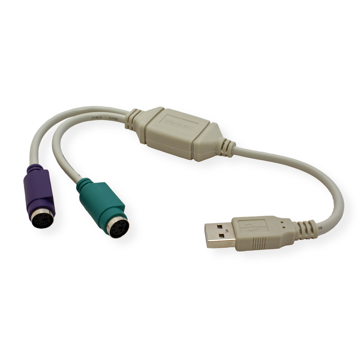 VALUE USB - 2x PS/2 Konverter USB-PS/2 Konverter