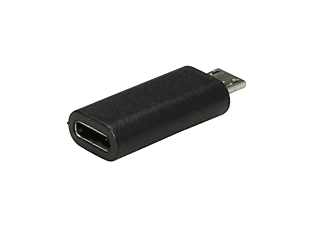 VALUE USB 2.0 Adapter, MicroB - Typ C, ST/BU Micro USB Adapter